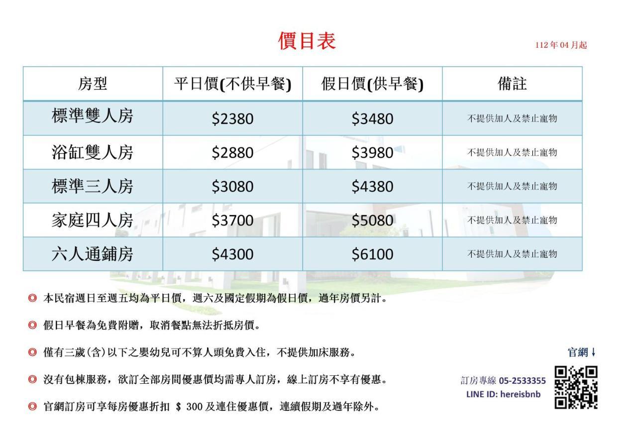 Here Homestay Zhongpu Екстериор снимка